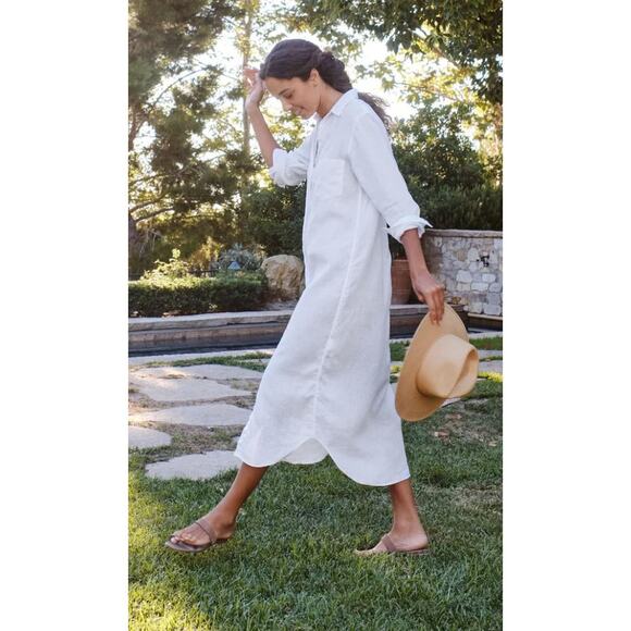 Frank and Eileen Rory Shirt Dress Linen size XXS - Picture 6 of 6